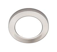 LITECRAFT Darly Small Flush Ceiling or Wall Light Integrated LED - (6 Watt, Satin Nickel)