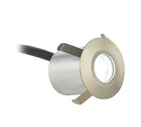 LITECRAFT Decking Plinth Recessed Light Daylight White LED - Satin Nickel