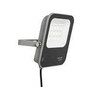 LITECRAFT Dwight Flood Light 50 Watt LED Outdoor Fitting with Solar Panel - Grey