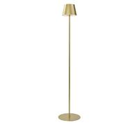 LITECRAFT Elowen Floor Lamp Rechargeable Touch Sensitive Integrated LED - (Gold)