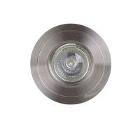 LITECRAFT Galea Recessed Downlight Fixed Spotlight in Nickel - 2 Pack Clearance