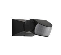 Litecraft Garrett Stealth Outdoor PIR Motion Sensor with Override Feature (Black)