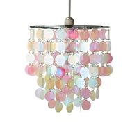 Litecraft Glow Light Shade 30 cm Easy fit Iridescent Children's Lampshade- Multicoloured