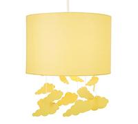 Litecraft Glow Light Shade 30cm Easy Fit Clouds Mobile Child's Lampshade - Ochre