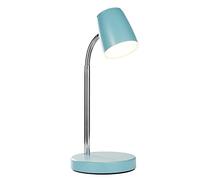 LITECRAFT Glow Table Lamp 3.5 Watt Integrated LED Adjustable Task Light - Blue