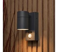 Litecraft Kenn Anthracite Outdoor Wall Light With Pir Sensor