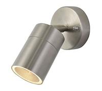 LITECRAFT Kenn Outdoor Wall Ceiling Adjustable Spotlight - (Stainless Steel, Single)