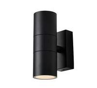 LITECRAFT Kenn Up & Down IP65 Rated Outdoor Wall Light - (Black, Single)