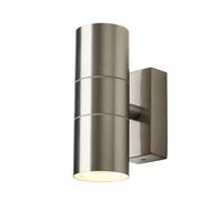 LITECRAFT Kenn Up & Down IP65 Rated Outdoor Wall Light - (Stainless Steel, Single)