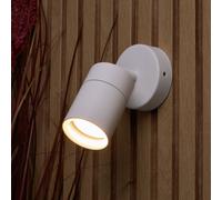 Litecraft Kenn White Adjustable Outdoor Wall Light