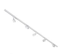 Litecraft Kitchen Track Light with Soho Fixture & GU10 LED Bulbs - (White, 2M 5 Light)