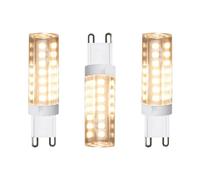 LITECRAFT Light Bulb G9 5 Watt Non Dimmable LED in Clear - 3 Pack (Pack of 3, Cool White)