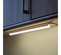 LITECRAFT Logan Under Cabinet Integrated LED Light - Aluminium (Cool White, 50 cm)