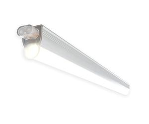 LITECRAFT Logan Under Cabinet Integrated LED Light - Aluminium (Warm White, 113 cm)