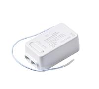 Litecraft Matte White 1 Channel Receiver for Wireless Kinetic Light Switches