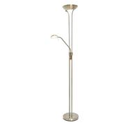 LITECRAFT Mother & Child LED Floor Lamp 2 Light - (Antique Brass)