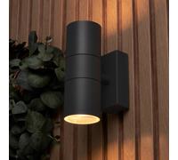 Litecraft Pack Of 2 Kenn Anthracite Up And Down Outdoor Wall Lights