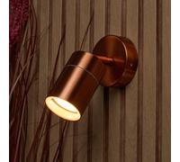 Litecraft Pack Of 2 Kenn Copper Adjustable Outdoor Wall Lights