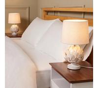 Litecraft Pair Of Oatmeal Anika Artichoke Table Lamps
