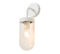 LITECRAFT Reeth Wall Light Outdoor Industrial Styled Lantern - Ivory