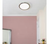 Litecraft Satin Nickel Magnetic Bezel For 24W Darly Bathroom Flush Ceiling Light
