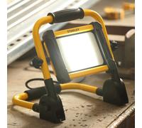 Litecraft Stanley Portable Black 10 Watt Led Ip65 Outdoor Work Light
