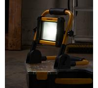 Litecraft Stanley Portable Rechargable Black 8 Watt Led Ip65 Outdoor Work Light