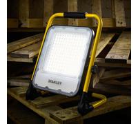 Litecraft Stanley Yellow And Black 20W Led Slimline Rechargeable Outdoor Work Light