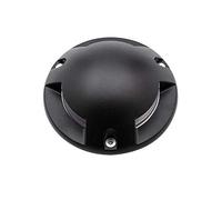 LITECRAFT Surface Mount Ground Drive Over Light Outdoor IP67 Rated 3 Way - Black