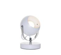 LITECRAFT Table Lamp Eyeball Adjustable Desk Light (White)