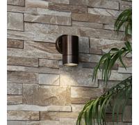 Litecraft Talon Antique Bronze Up Or Down Outdoor Wall Light