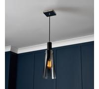 Litecraft Visconte Atrani Black Ombre Ceiling Pendant