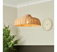 Litecraft Wesley Natural Rattan Easy Fit Lamp Shade