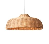Litecraft Wesley Rattan Easy Fit Lampshade - Natural