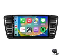 LiteGauge Android 14 Double Din Car Stereo for Su-baru Legacy Outback 2004-2009 with 9 Inch Touchscreen Radio With Wireless Carplay/Android Auto/GPS/BT/FM/SWC/Backup Camera(Color:4 CORE 2+32G)