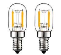 LiteHistory E12 15w Night Light Bulbs 150lm Himalayan Salt lamp Bulb 2700K t22 t7 led Bulb 2Pack