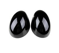 Litemai RHD For F54 F55 F56 F57 F60 Gloss Black Wing Mirror Cover Cap 51167401229 51167401230 51167401231 Rearview Mirror Caps