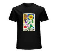 LiteMaid K-hruangbin Tour Art Short-Sleeve T-Shirt Black M