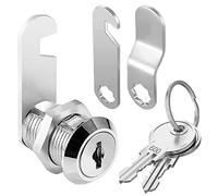 Litensh 20mm Mailbox Letterbox Cabinet Cam Lock with Key Alike, Postbox Toolbox Locks Drawers Dresser Cupboard Door Furniture Locker Lock