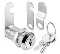 Litensh 35mm Mailbox Letterbox Cabinet Cam Lock with Key Alike, Postbox Toolbox Locks Drawers Dresser Cupboard Door Furniture Locker Lock