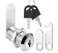 Litensh 40mm Security Mailbox Lock, Letter Post Box Cabinet Drawer Cam Lock with Keys, Toolbox Door Cupboard Locks Cupboard Lever Furniture Locks Locker