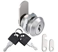 Litensh 5/8 Inch Security Mailbox Lock, 16mm Letter Post Box Cabinet Drawer Cam Lock with Keys, Toolbox Door Cupboard Locks Lever Furniture Locks Locker, 16mm