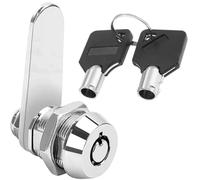 Litensh Thread Tubular Cam Lock 16mm, 5/8" Mailbox Locks Cabinet Cylinder Lock for Door Drawer Cupboard Letterbox with Keys Alike