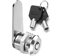 Litensh Thread Tubular Cam Lock with Keys Different, Lock for RV Storage Mailbox Toolbox Cabinet Letter Box Door Drawer Cupboard Locks 20MM