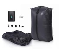 LitePack Vacuum Travel Bags with Wireless Pump - Reusable Compression Packing Bags for Suitcases & Backpacks - Space Saver for Carry-On Luggage (1 Bag + 1 Pump)