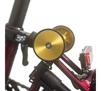 LITEPRO Eazy Wheels Extender for BROMPTON Folding Bicycle GOLD Easy Wheels Extension (Extender + Easy Wheels (Design B))