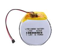 Liter energy battery Battery 403535 LiPo 3.85V 450mAh 1.73Wh 1S 5C Liter Energy Battery Electronic Rechargeable Light for Finow x3 Finow x5 - not suitable for radio control 35 x 4 mm (3.8mm) 5|450 mAh