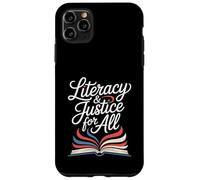 Literacy And Justice For All Book Lover Ban Reader Library Case for iPhone 11 Pro Max