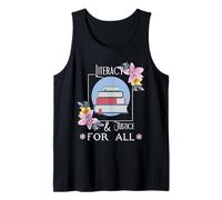 Literacy and Justice for All Tank Top