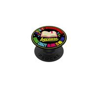 Literacy Interventionist Going Crazy Alone Is No Fun PopSockets Adhesive PopGrip